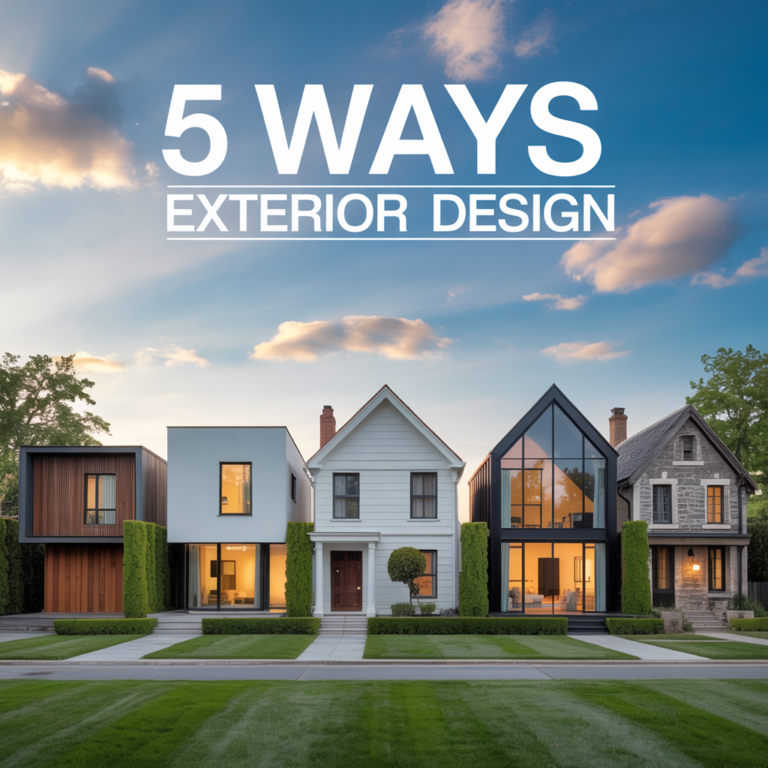 5 Ways Exterior Design Boosts the Value and Beauty of Your Home